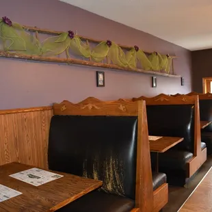 Jills Cafe booth seating