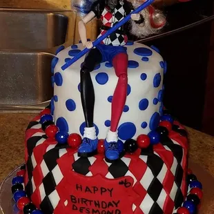 a birthday cake for harley