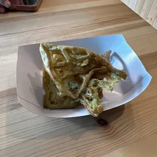 waffles, food