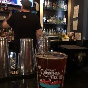 a pint of beer