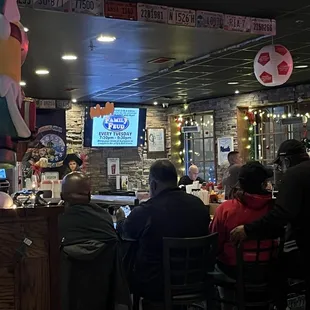 Bar area