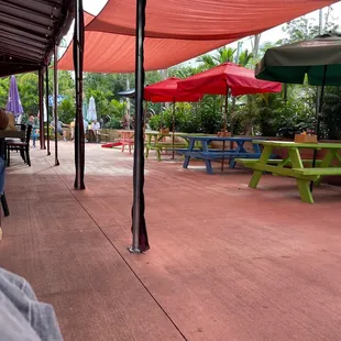 Outside Patio area