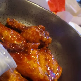 Wings Supa saucy how I like em&quot;