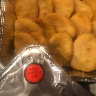 The cutlets with no sauce or anything.