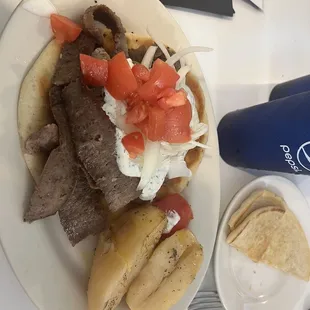 Gyro platter