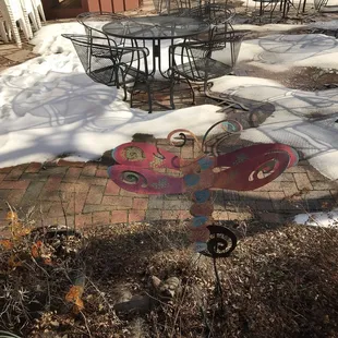 Outdoor patio
