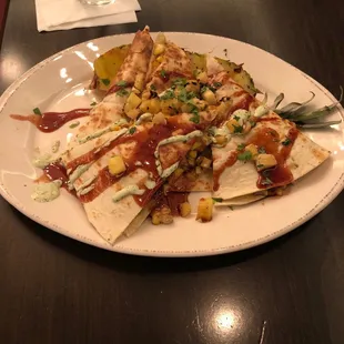Pineapple Quesadilla