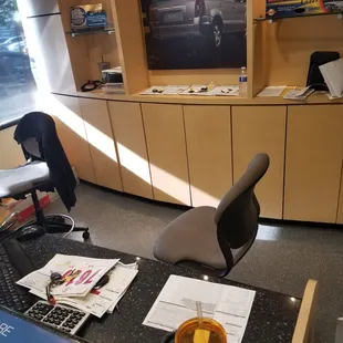 Office ladies disappeared for awhile.