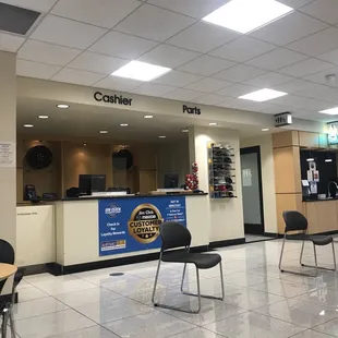 Maintenance Waiting Area