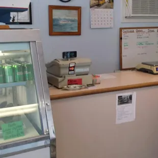 the inside of a restaurant