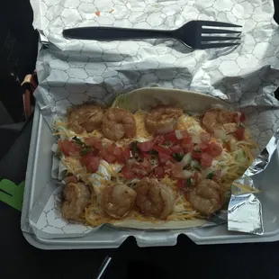Shrimp taco