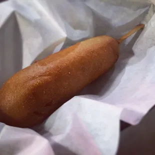 Corn dog.