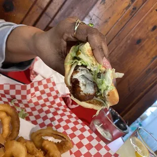 Cod Sandwich