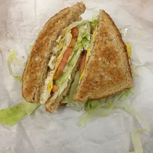 Egg samich  Yummy!!