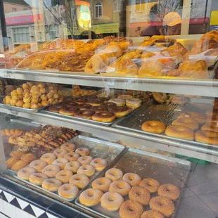 a variety of doughnuts