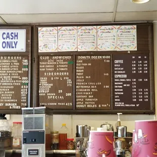Menu.
