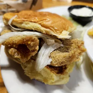 Karl's Catfish Sandwich