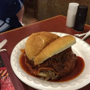 Pork Shoulder Sandwich
