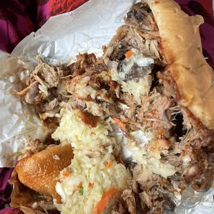 Small Chopped Shoulder Sandwich