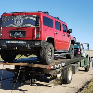 Vehicle being taken to T Town Chevrolet