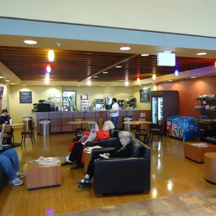 Now this is where you want to come for service! The Jim Norton Cafe with free Wi-Fi, Cookies, Muffins, Coffee, and much more!