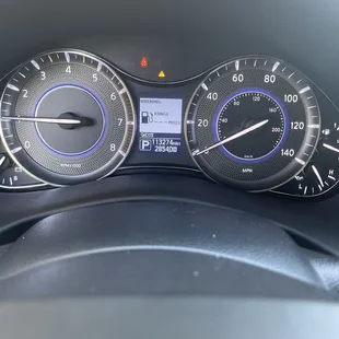 Mileage when it arrived totally in shock