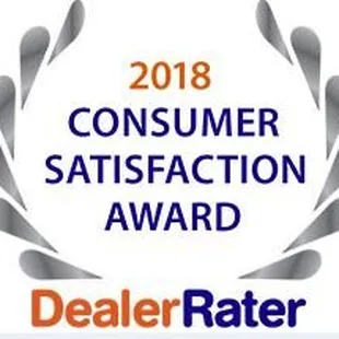 Consumer Satisfaction is always our #1 Goal, so this award means the world to us!  Just like our customers!