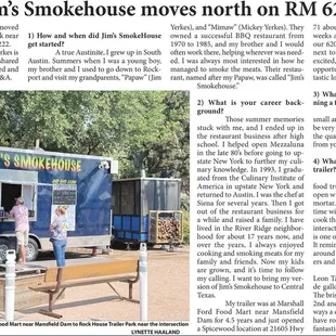 a woman standing in front of a food truck