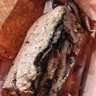 One pound of brisket