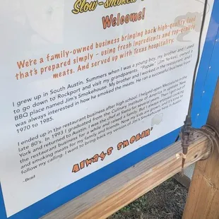 The mission statement and origin story of Jim's Smokehouse