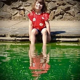 Our granddaughter McKenna enjoying the park.