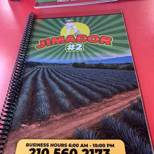 The name of the restaurant