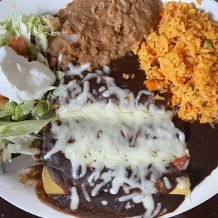 Mole Enchiladas