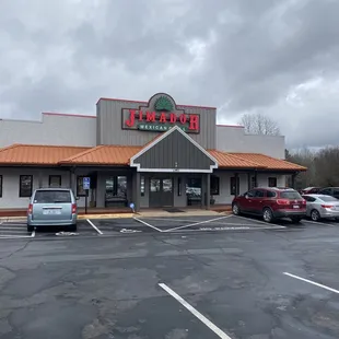 Street view. Nice parking lot.