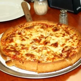 Deep dish style crust