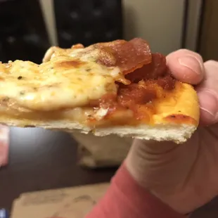 Pepperoni thin crust 12" (pre made "crust")