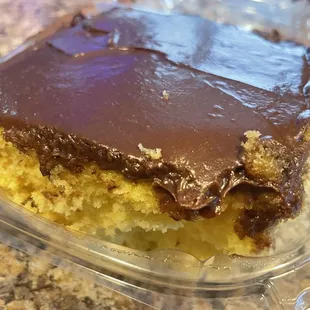 Dad is great!  He give us the chocolate cake!