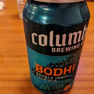 Good beer.  All in cans.