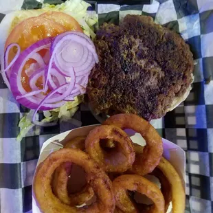 Excellent tasting burger