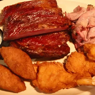 a plate of food
