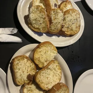 When they say 'large' order of cheese bread they mean it!