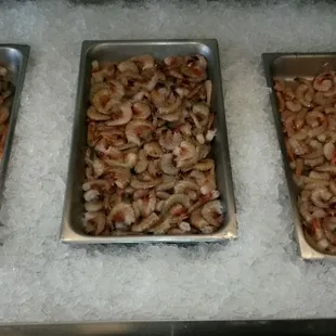 All local gulf white shrimp.