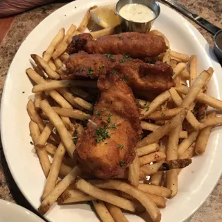 Guinness Battered Fish and Chips