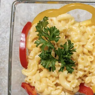 macaroni and peppers