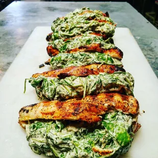 Stuffed chicken