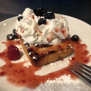 Grilled pound cake