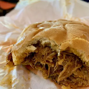 Jimmie's BBQ sandwich best in Indiana!