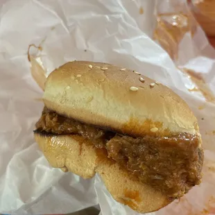 Indiana's best barbecue pork sandwich.