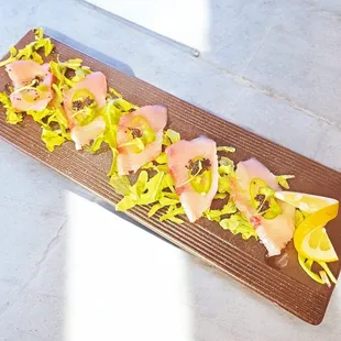 Hamachi Carpaccio