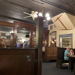 Dining area looking toward the bar